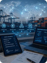 AI, digital trade finance and blockchain transforming cross-border trade operations