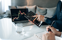 A payment moving seamlessly through connected financial institutions with real-time visibility