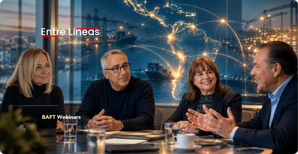 Líderes de la banca latinoamericana analizando pagos, financiamiento del comercio, cadenas de suministro e innovación financiera